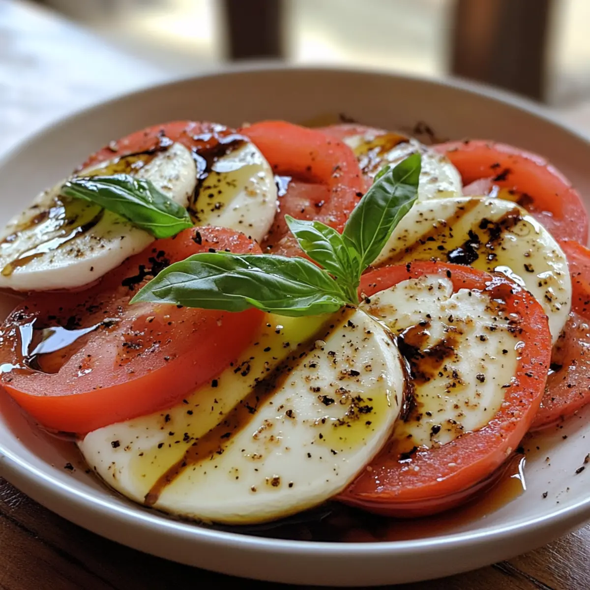 Caprese Salad with Homemade Mozzarella