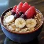 Overnight Slow Cooker Oatmeal recipe