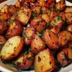 Honey Balsamic Roasted Red Potatoes