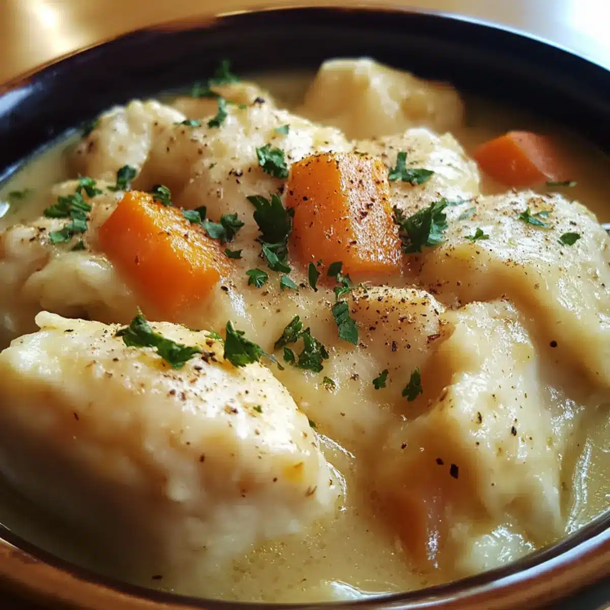 Crockpot Chicken and Dumplings