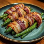 Brown Sugar Bacon Wrapped Green Beans