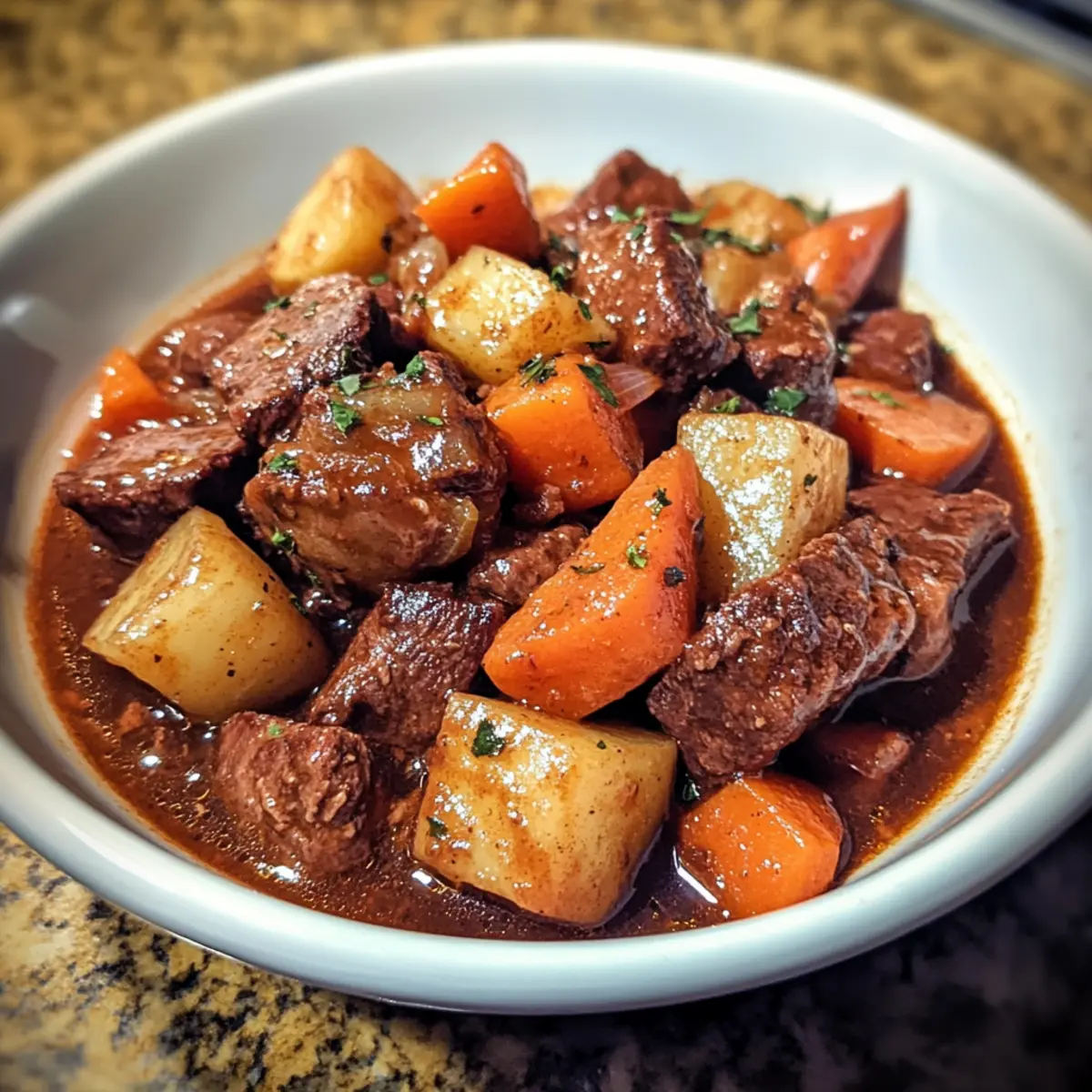 Hearty Beef Stew with Root Vegetables