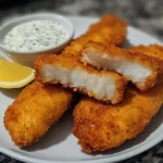 Homemade Fish Sticks with Tartar Sauce