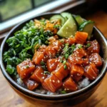 Spicy Tuna Poke Bowls with Sriracha Mayo