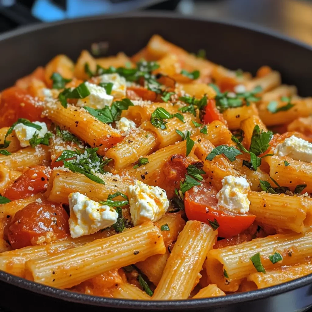 One-Pot Baked Feta & Tomato Pasta recipe