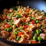 Quick Turkey and Vegetable Fried Rice