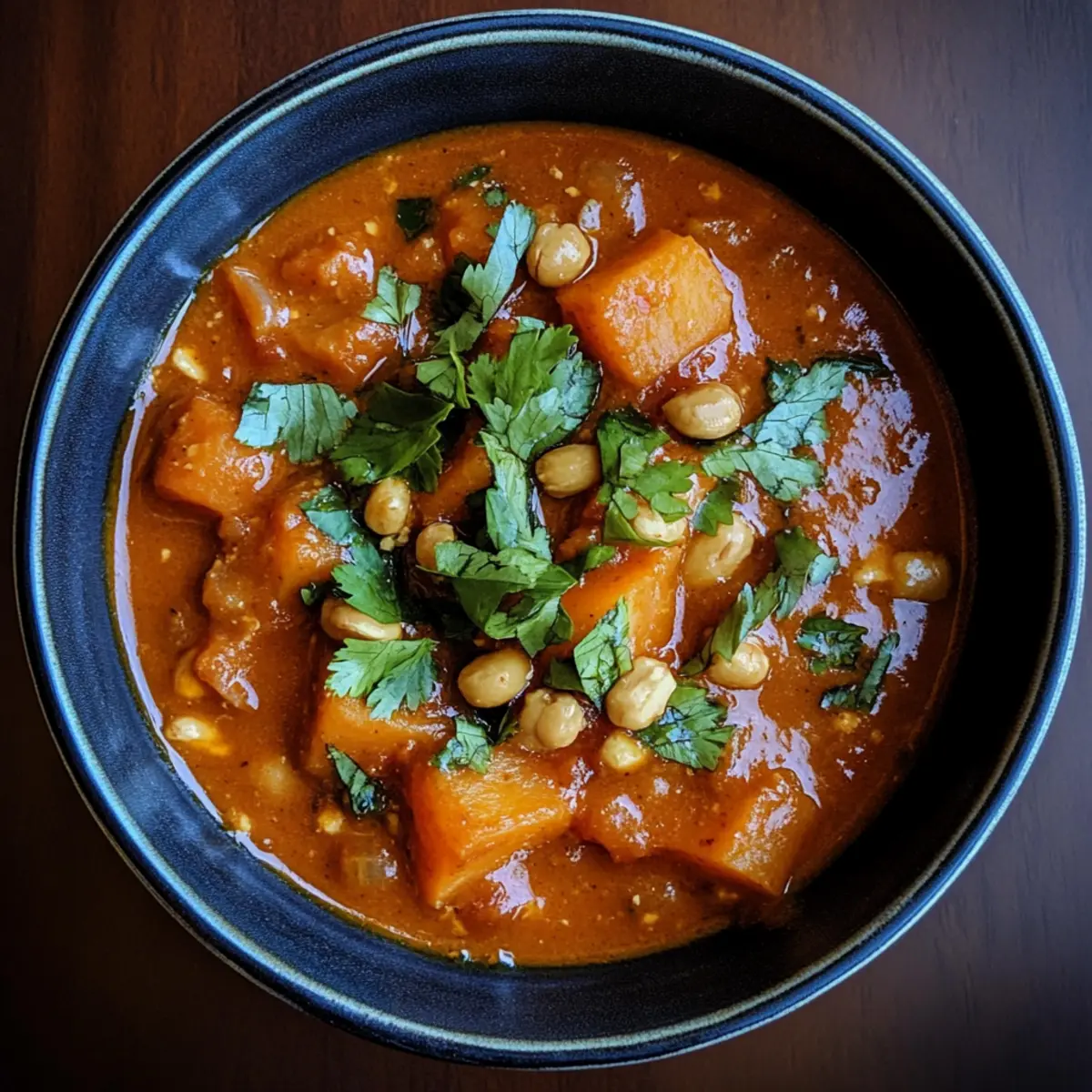 Sweet Potato and Peanut Stew