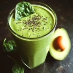 Creamy Avocado & Spinach Smoothie recipe