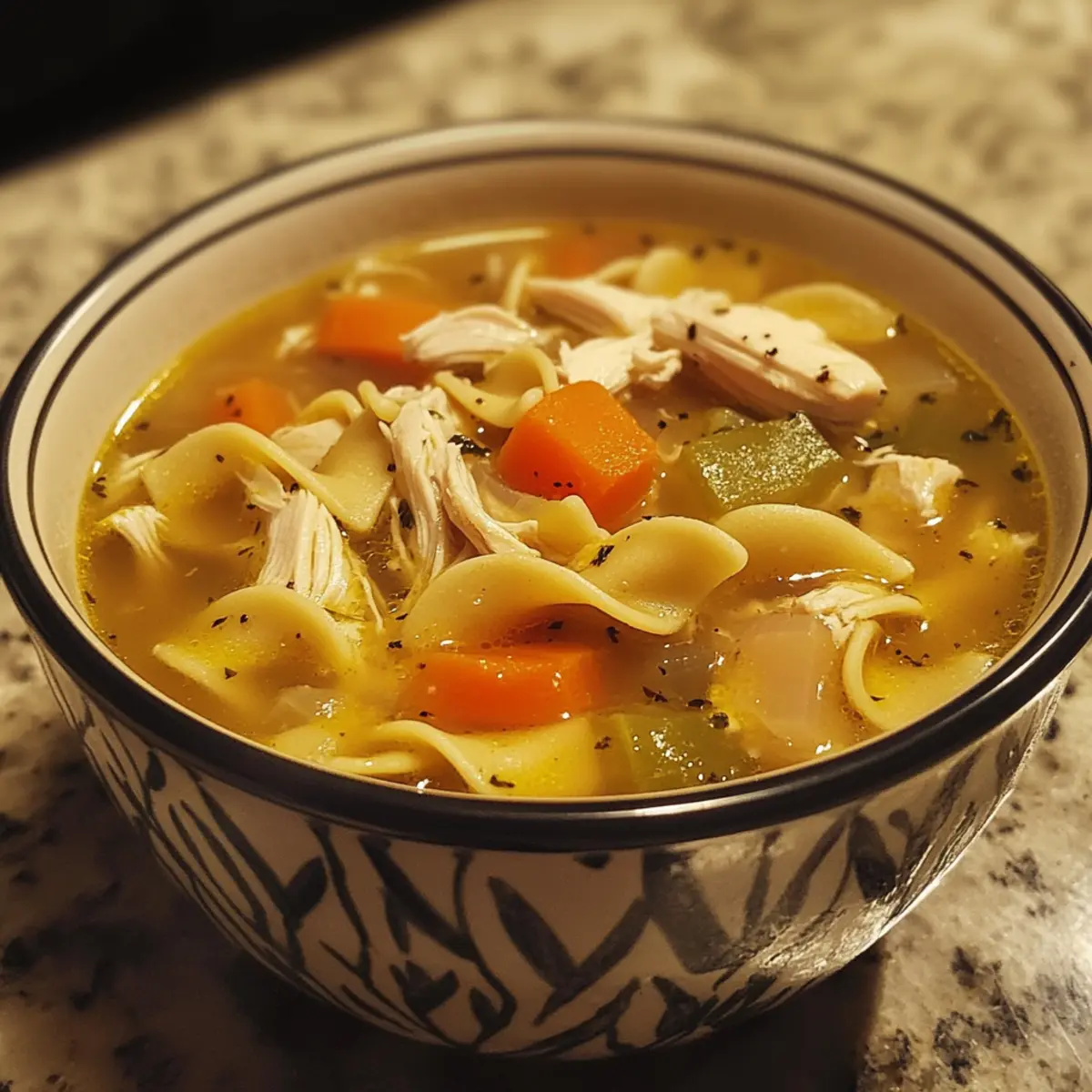Classic Homemade Chicken Noodle Soup