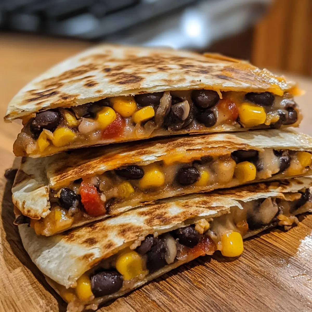 Black Bean and Corn Quesadillas