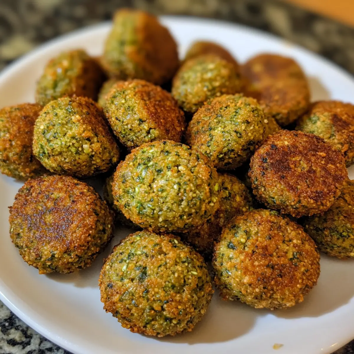 Crispy Air Fried Falafel Bites recipe