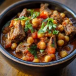 Harissa-Rubbed Lamb and Chickpea Pot recipe
