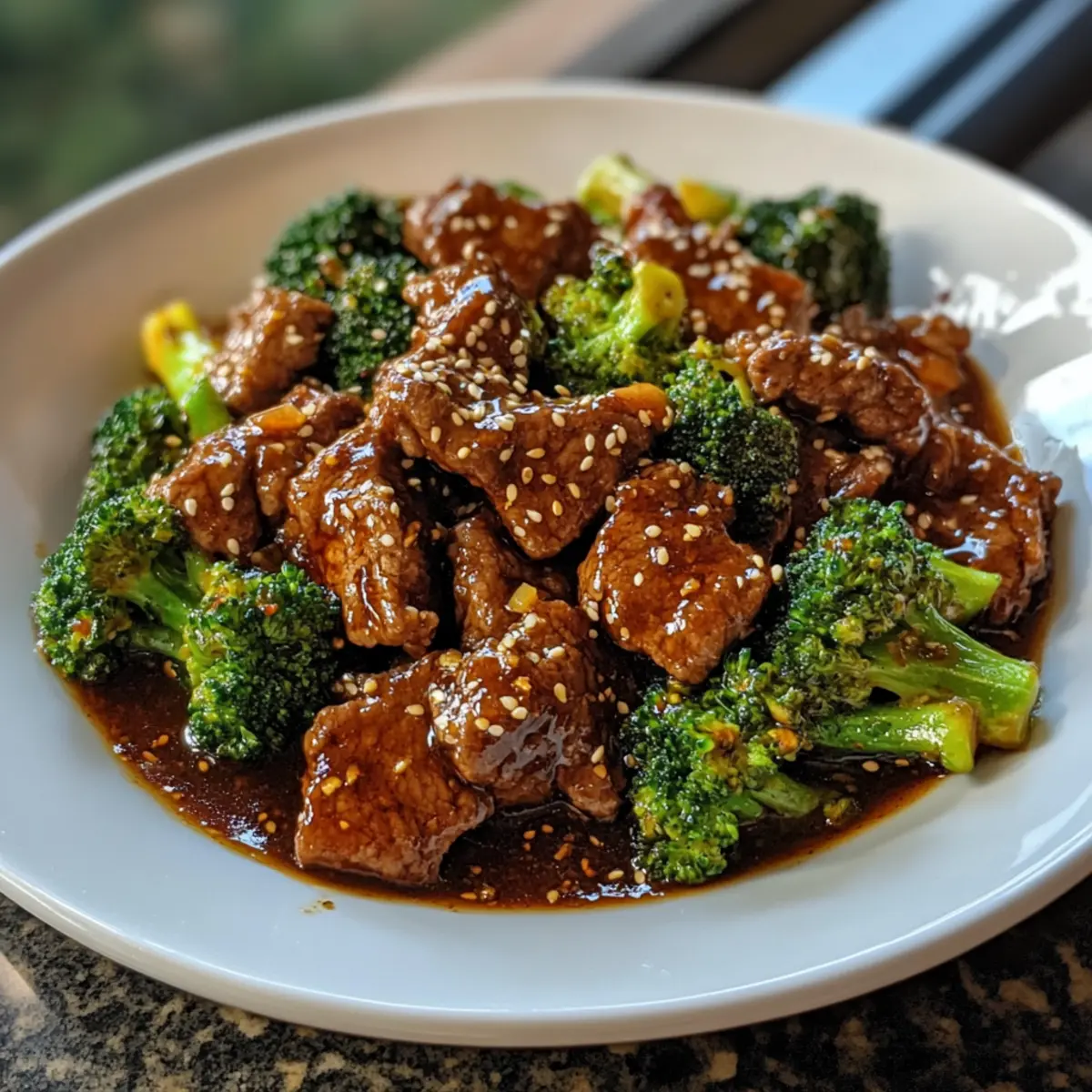 Honey Garlic Beef and Broccoli recipe
