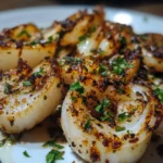 Grilled Calamari with Garlic and Parsley recipe