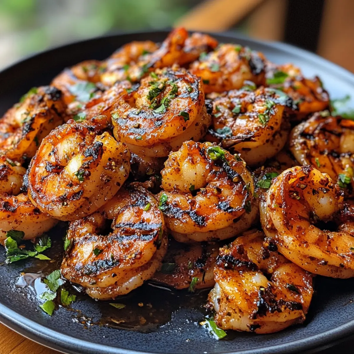 Aleppo Pepper Spiced Grilled Prawns