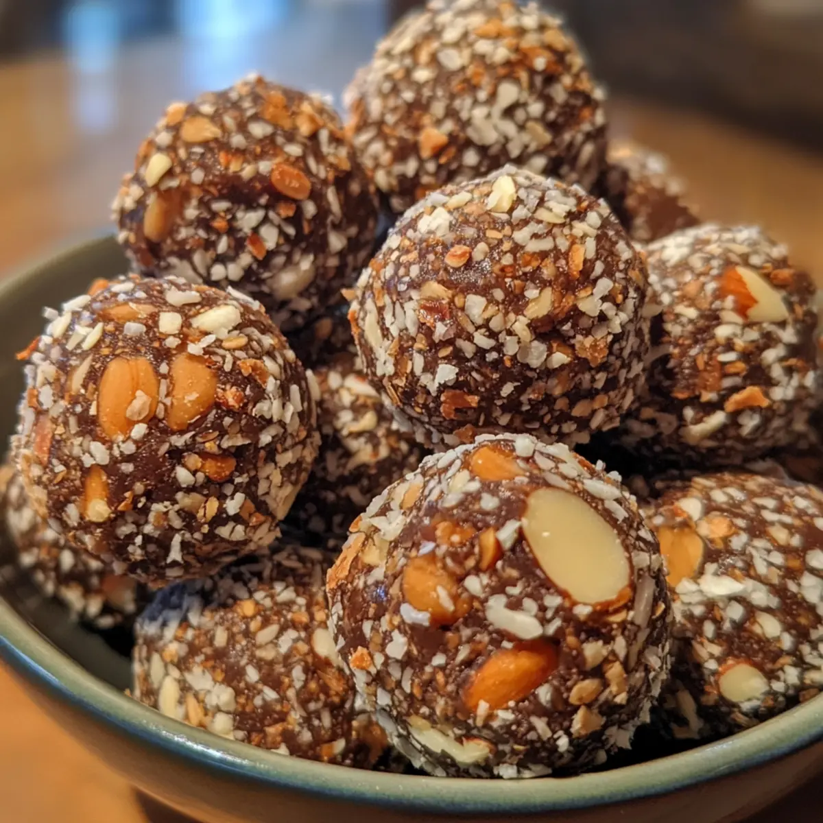 Apricot and Almond Energy Truffles