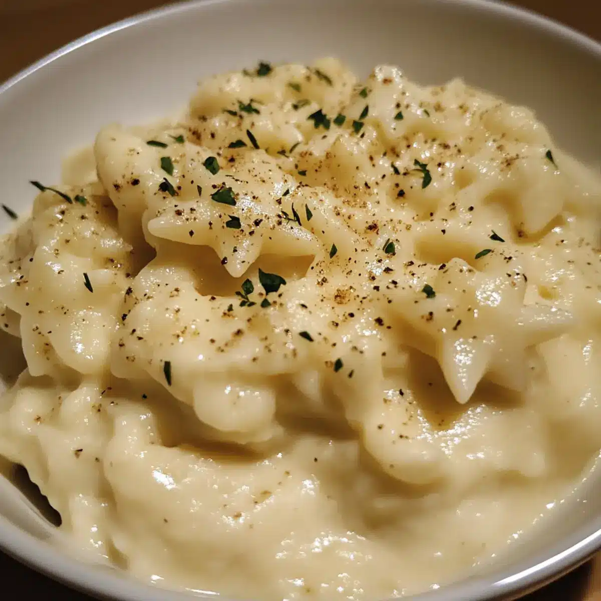 Creamy Cauliflower and Star Pasta Puree recipe