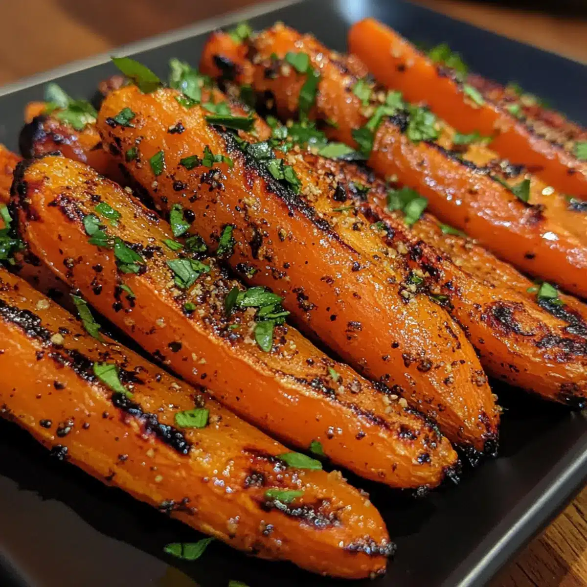 Cumin-Rubbed Grilled Carrots
