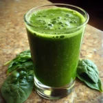 Mean Green Spinach and Ginger Press recipe