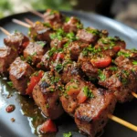 Cayenne-Spiced Lamb Skewers recipe