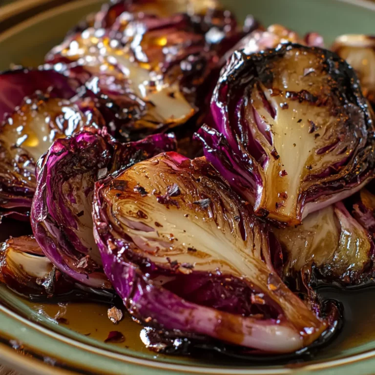 Roasted Radicchio with Honey Balsamic