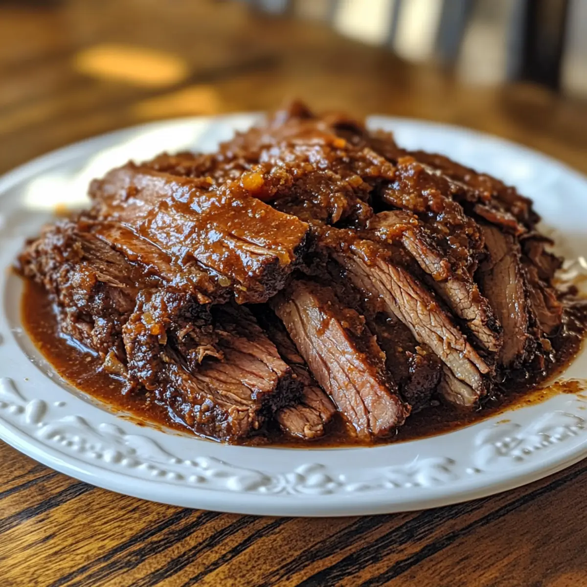 Smoky Chili Beef Brisket recipe