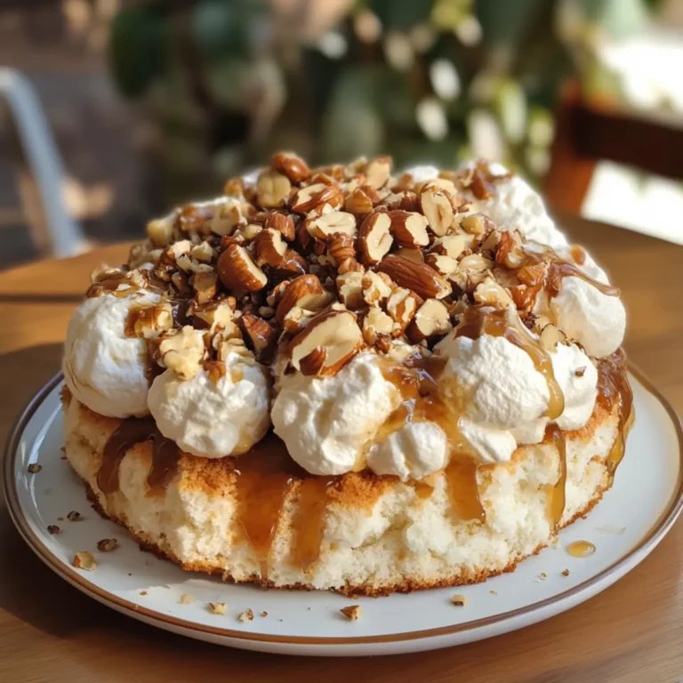 Honey Walnut Cloud Cake recipe