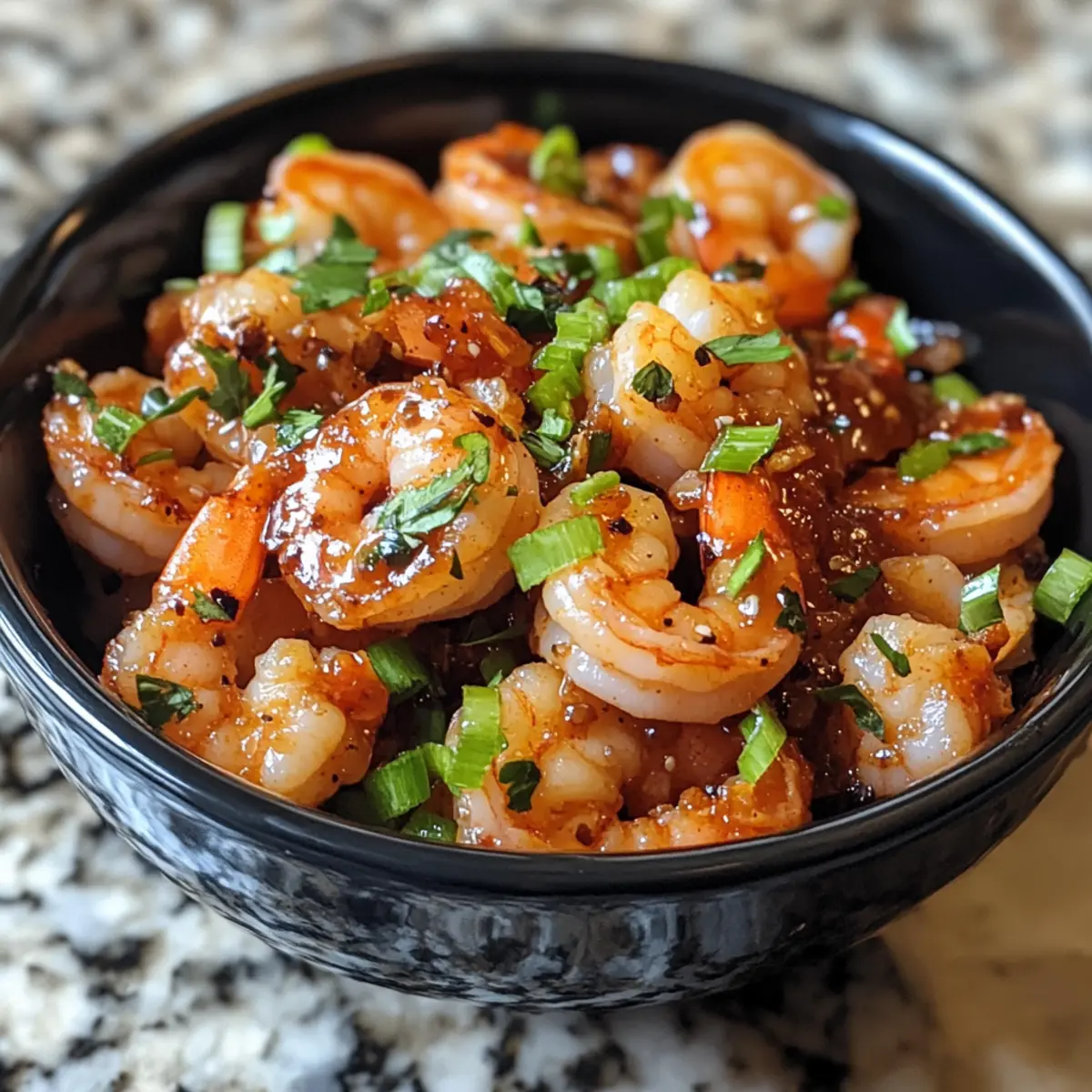 Chili Jam Shrimp Toss recipe