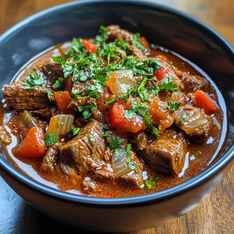 Slow Cooker Beef Goulash with Smoked Paprika recipe