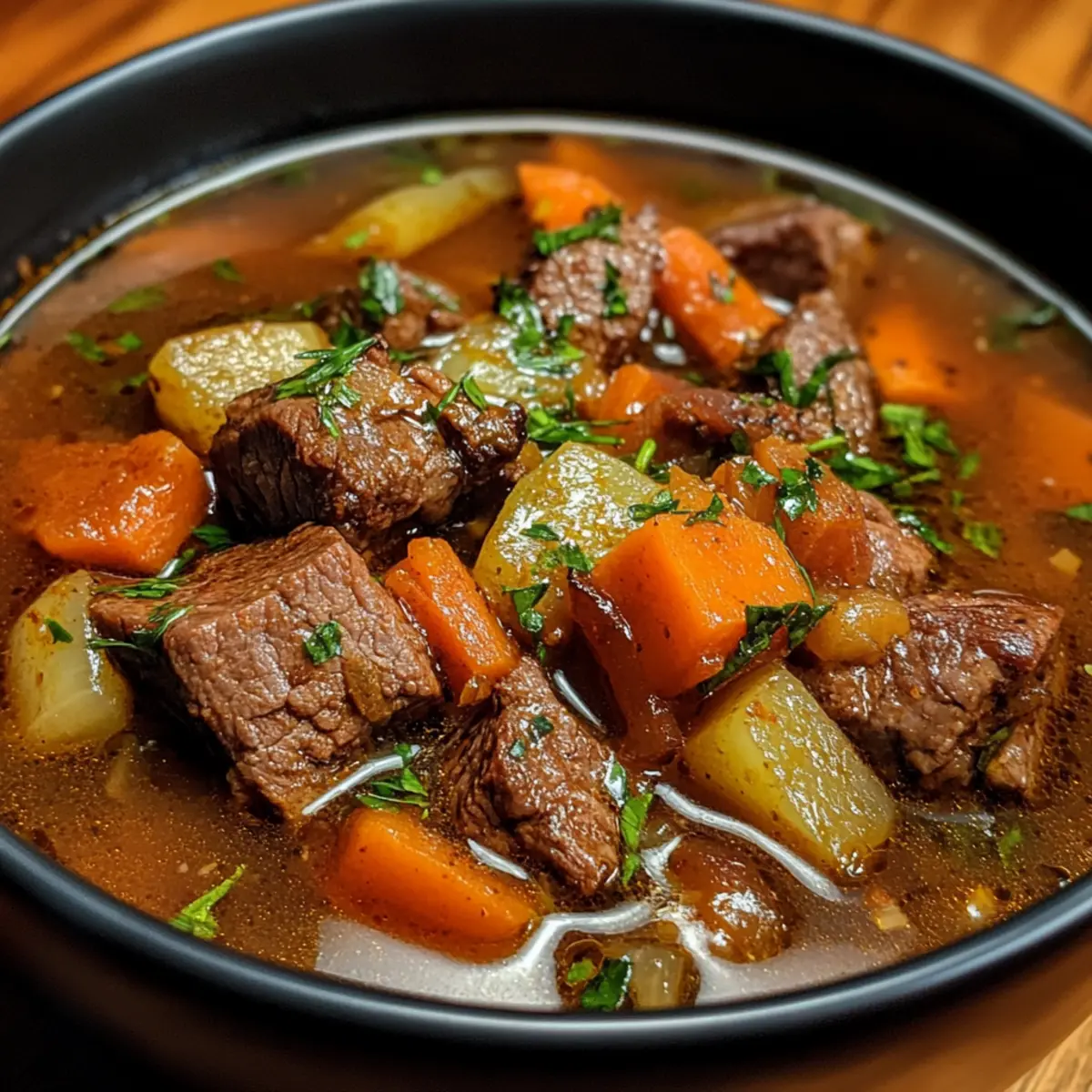 Smoky Paprika Beef Broth recipe