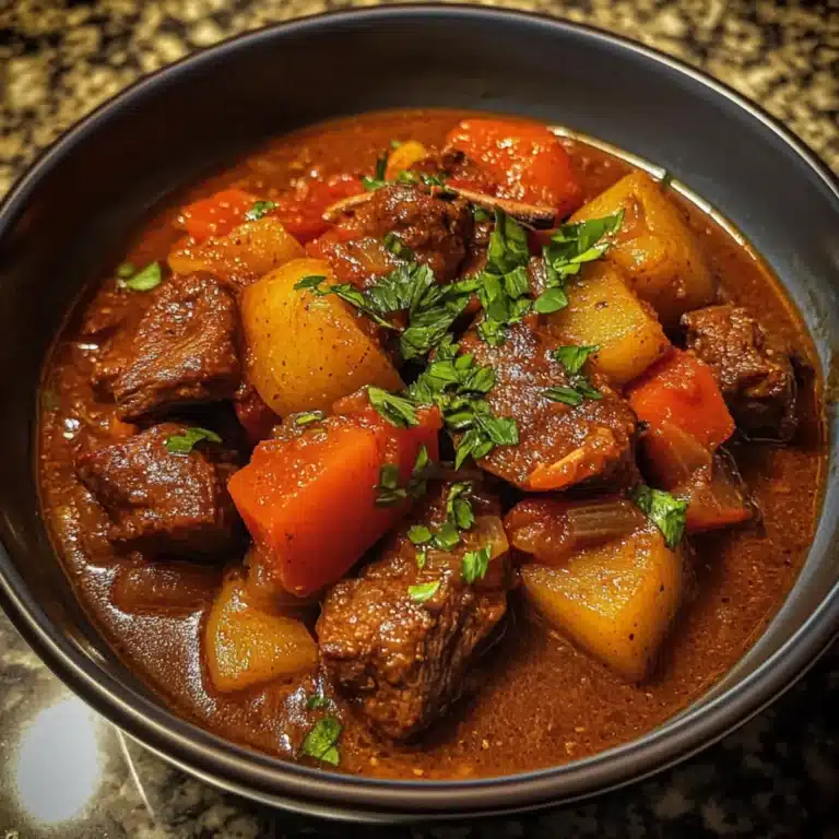 Spiced Cumin Lamb Stew recipe