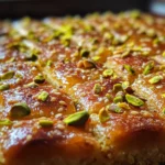 Pistachio Orange Blossom Bake