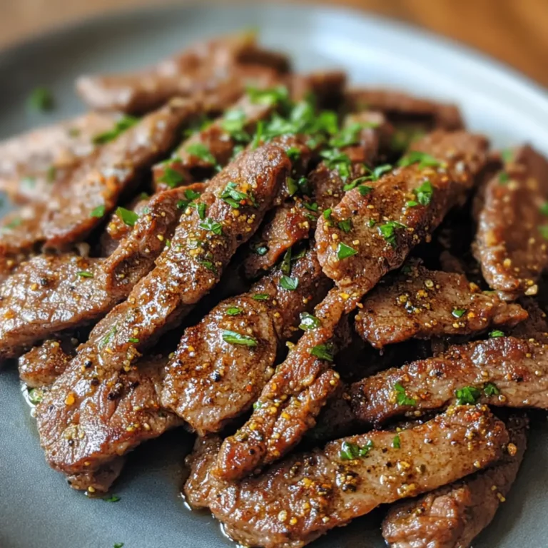 Harissa-Spiced Beef Strips