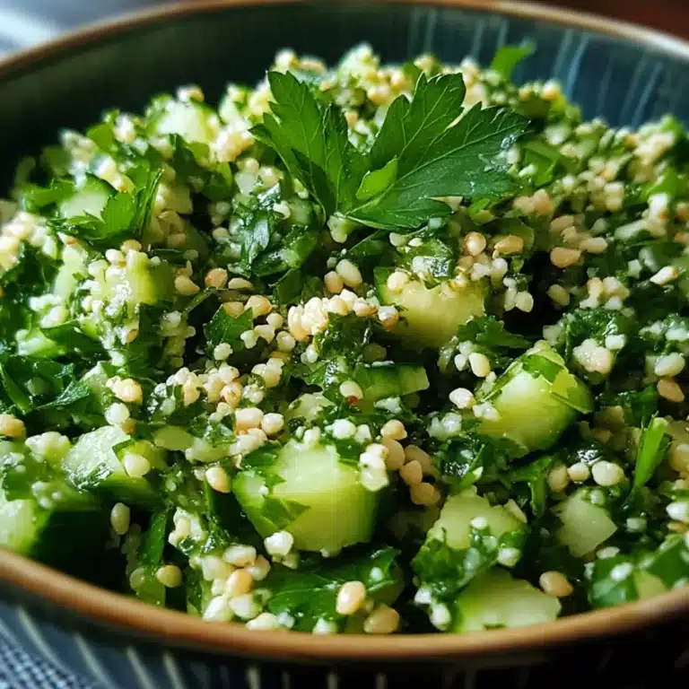 Minty Parsley and Cracked Wheat Toss recipe