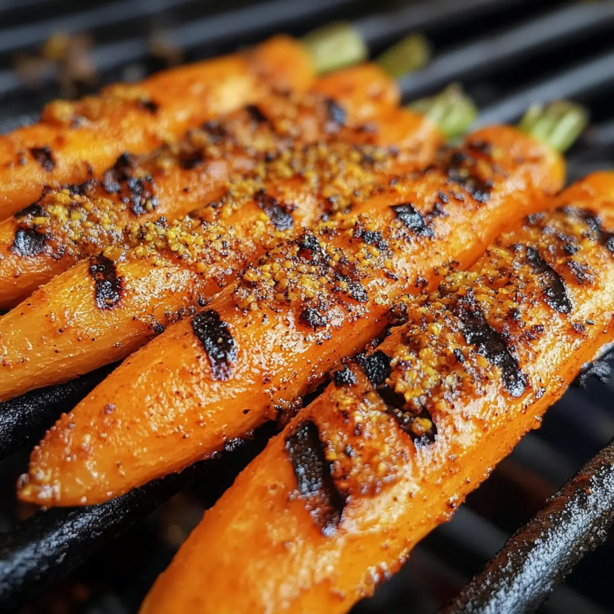 Cumin-Rubbed Grilled Carrots