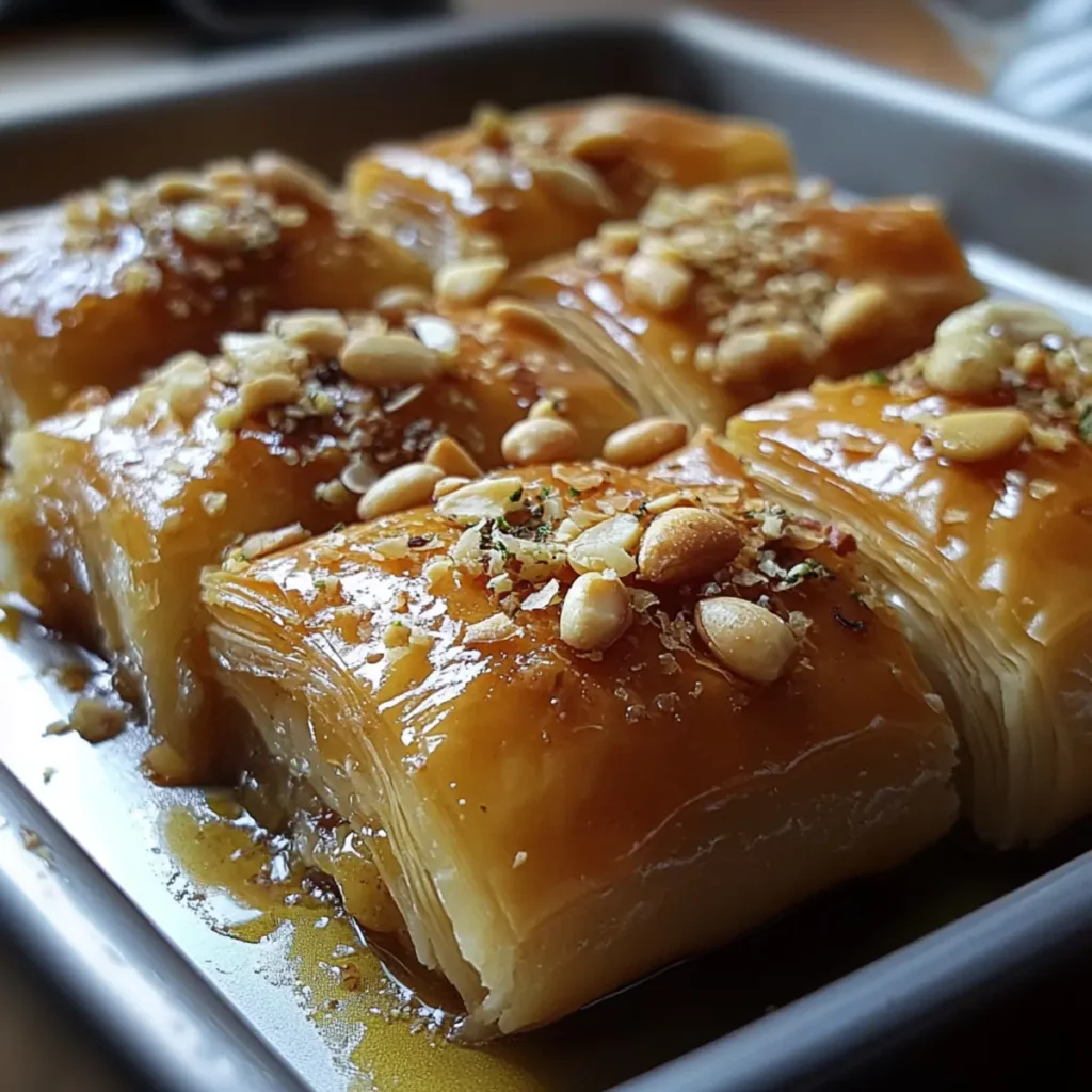 Cashew and Date Baklava Rolls
