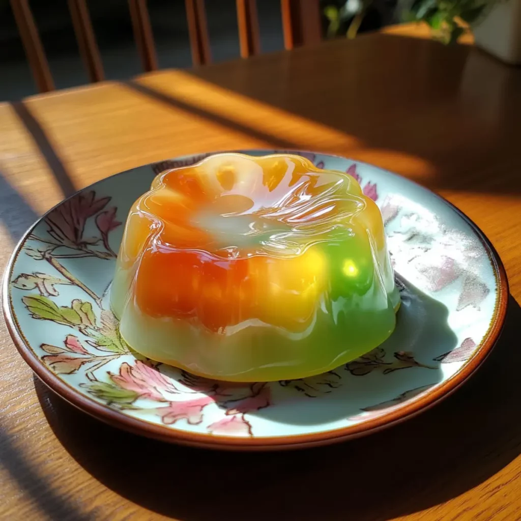 Pistachio Milk Jelly