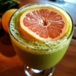 Dandelion Green and Pink Grapefruit Flush smoothie