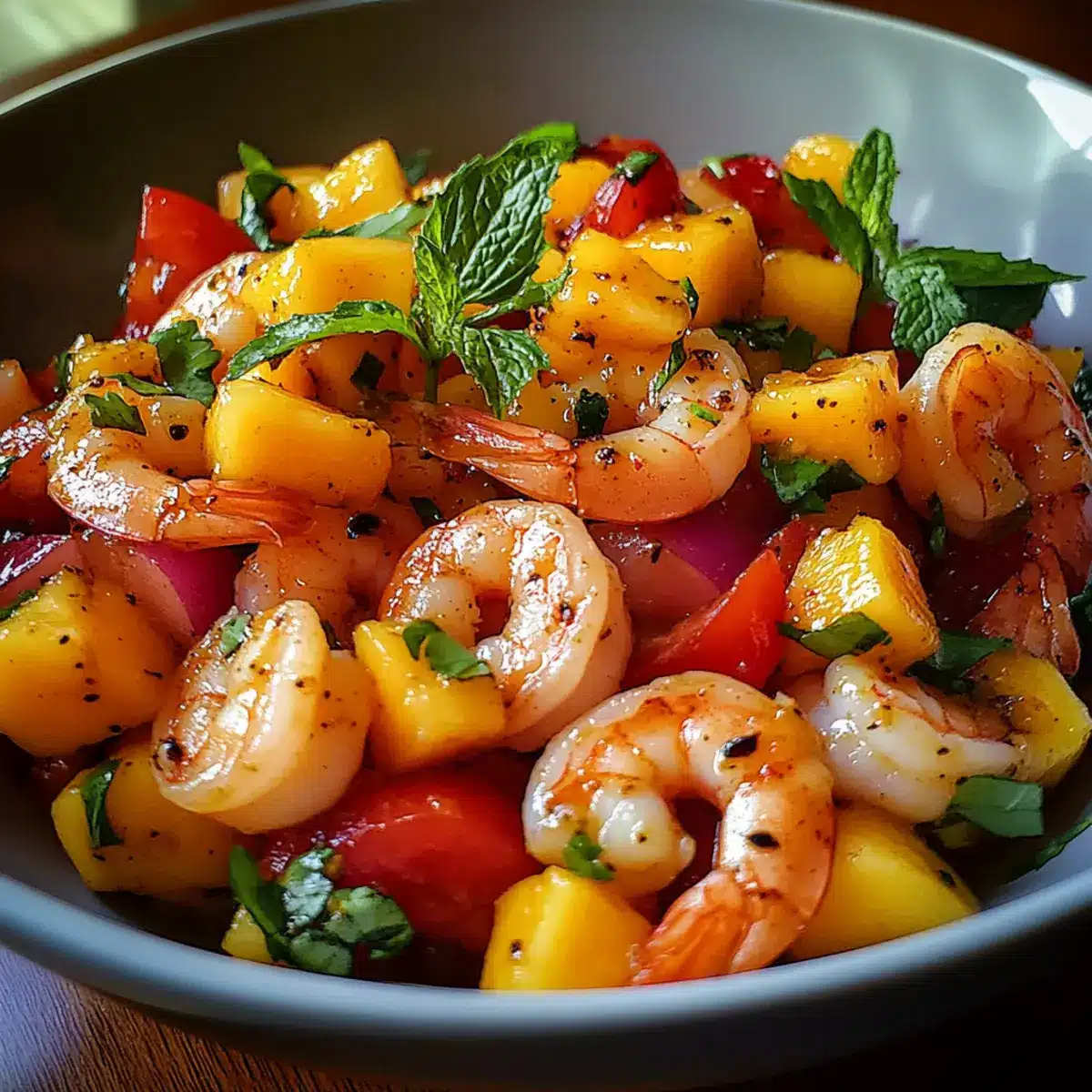 Shrimp and Mango Salad recipe