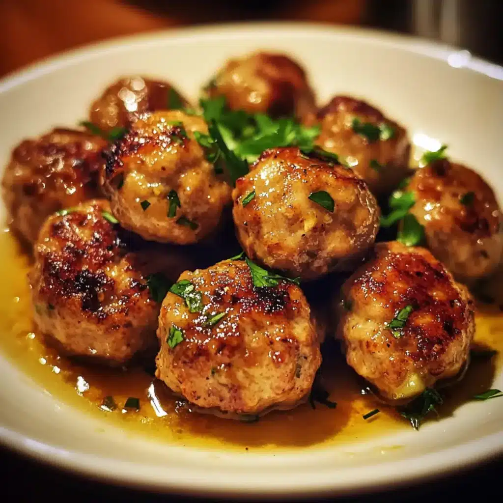 Chicken and Apple Meatballs