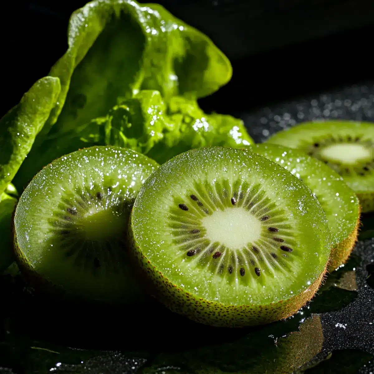 Romaine and Green Kiwi Morning Glow