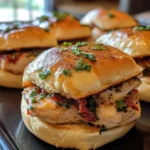 Sun-Dried Tomato and Herb Turkey Sliders