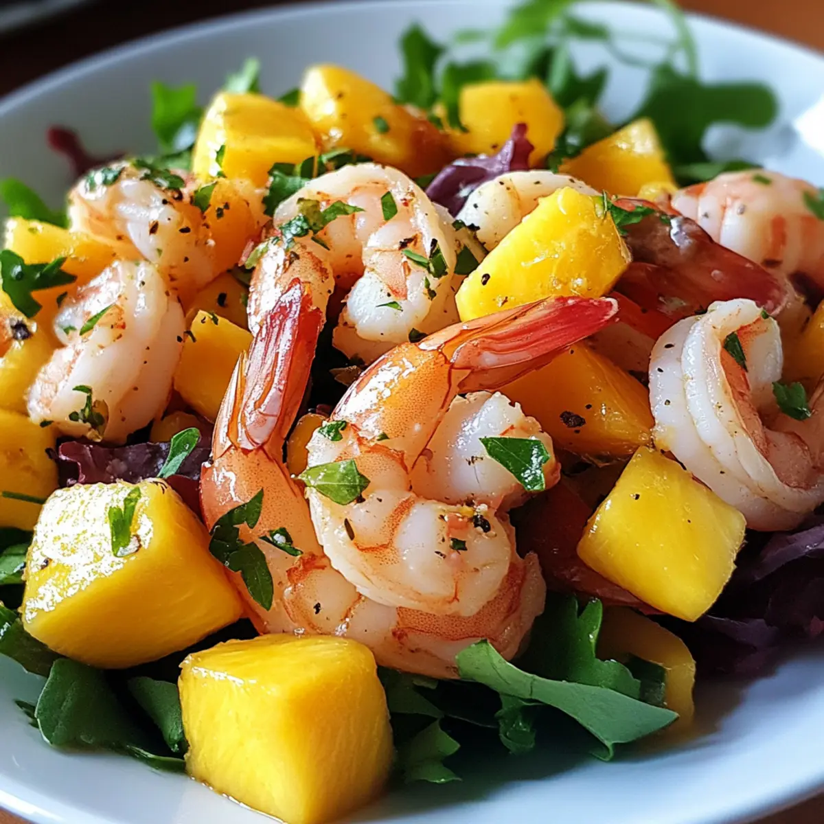 Shrimp and Mango Salad recipe
