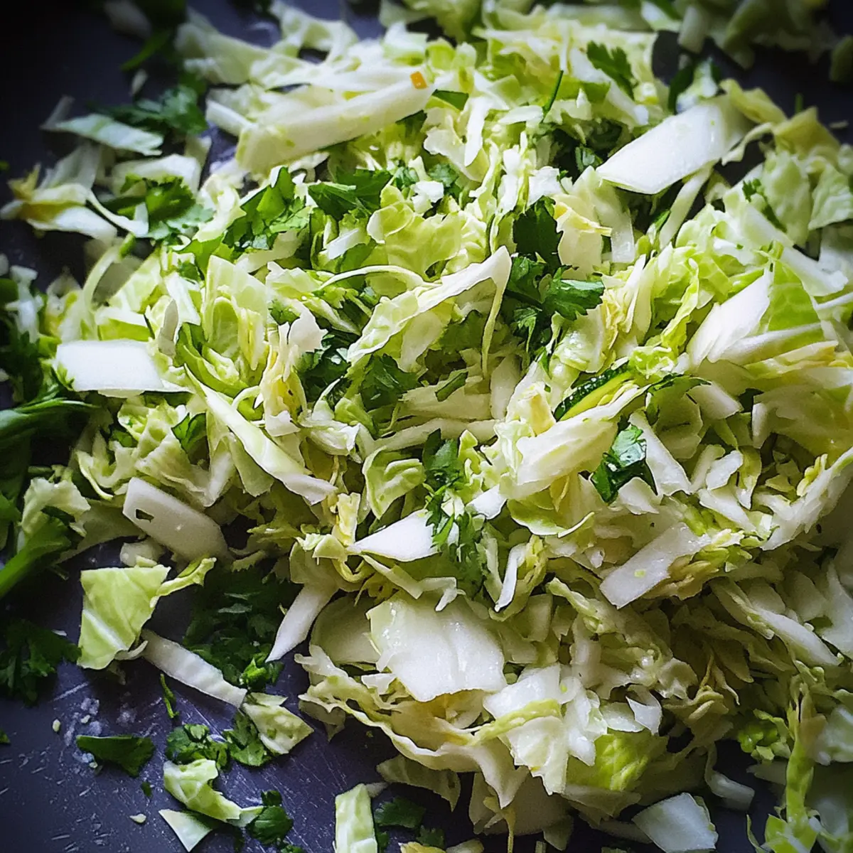 Cilantro Lime Cabbage Shred