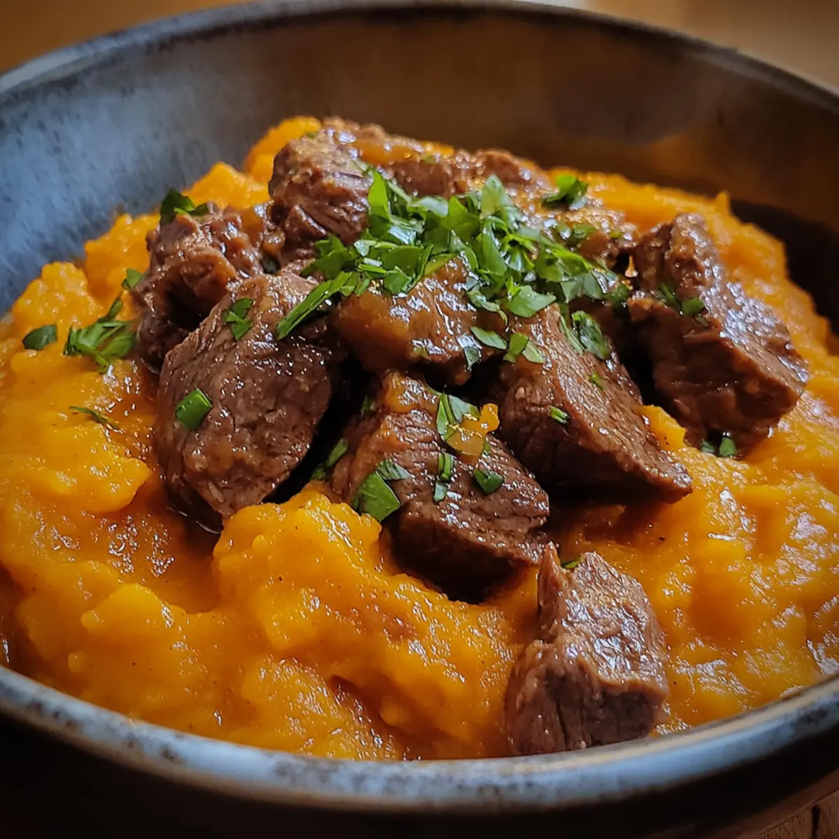 Charquicán (Beef and Pumpkin Mash) recipe
