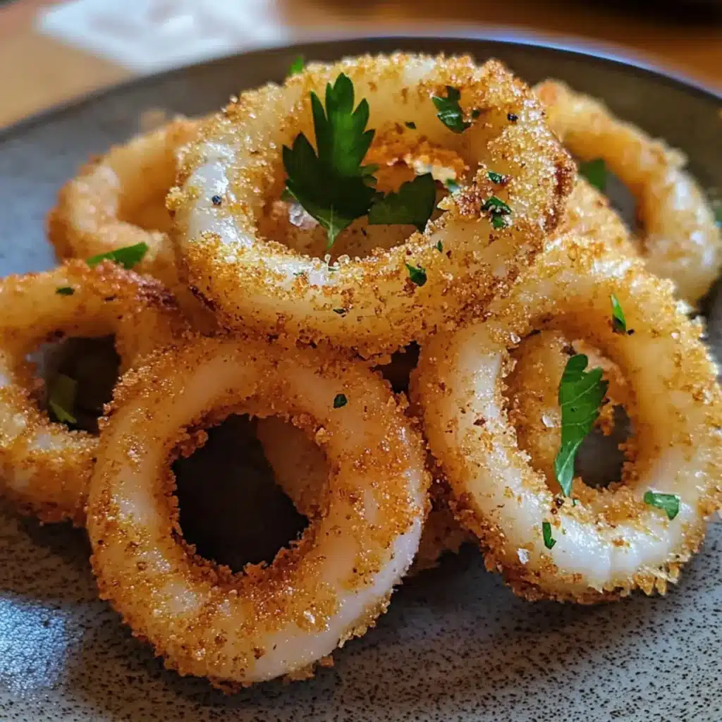 Air-Fried Calamari Rings (Panko-Crusted)