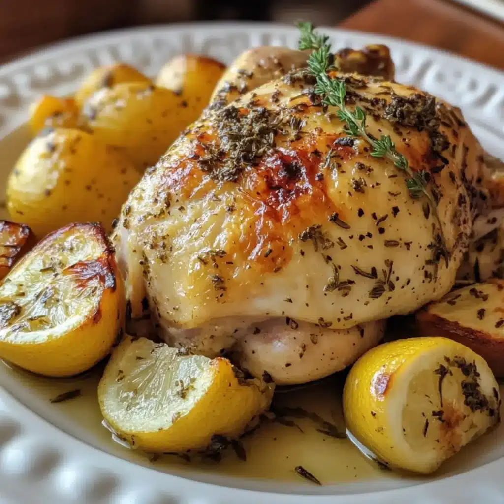 Lemon Herb Roasted Chicken