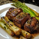Cumin-Rubbed Lamb and Leeks