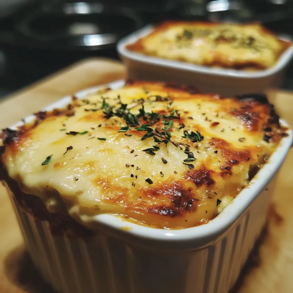 Mini Veggie Moussaka with Bechamel recipe