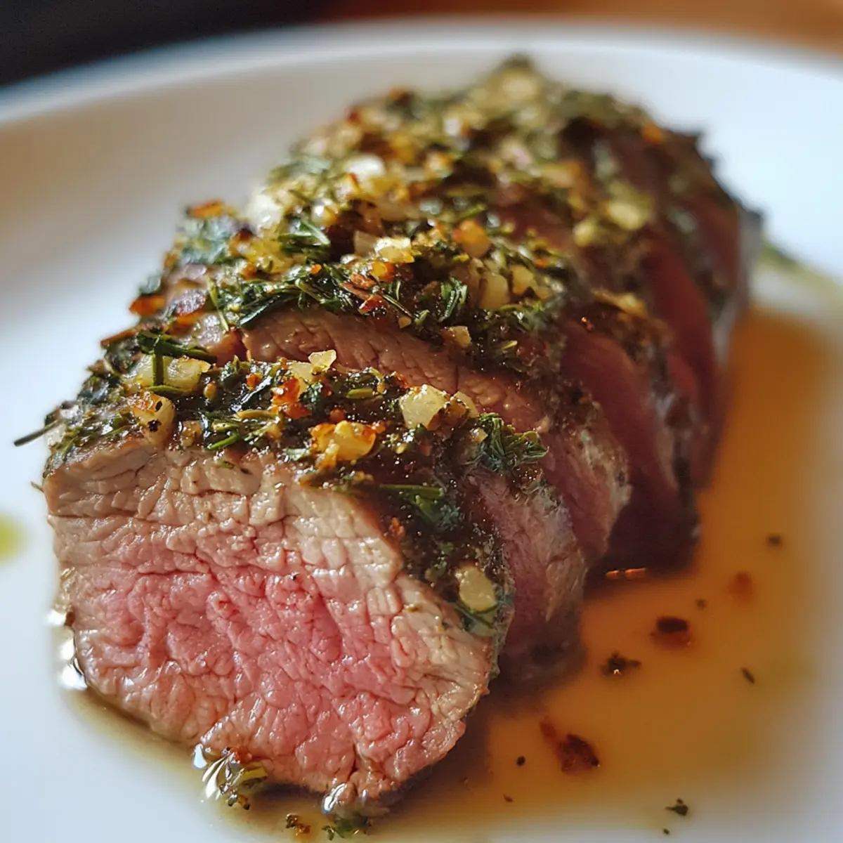 Herb-Crusted Beef Tenderloin